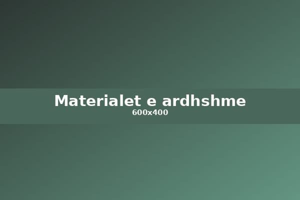 Materialet e së Ardhmes: Nga Algat te Kërpudhat